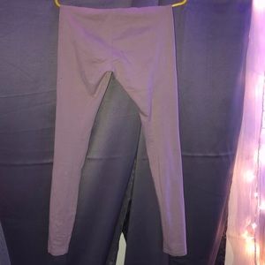 Nude high waisted leggings